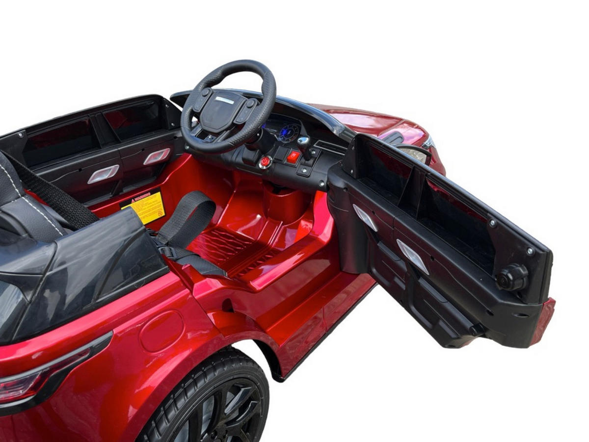 KINDER ELEKTROAUTO Range Rover Velar Rot - Rot, Kunststoff (108/66/52cm) - TPFLiving