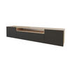 LOWBOARD NOA-2-W 200x40x41 cm - Artisan / Schwarz - Schwarz/Eiche Artisan, Holzwerkstoff (200/40/41cm) - ALTDECOR