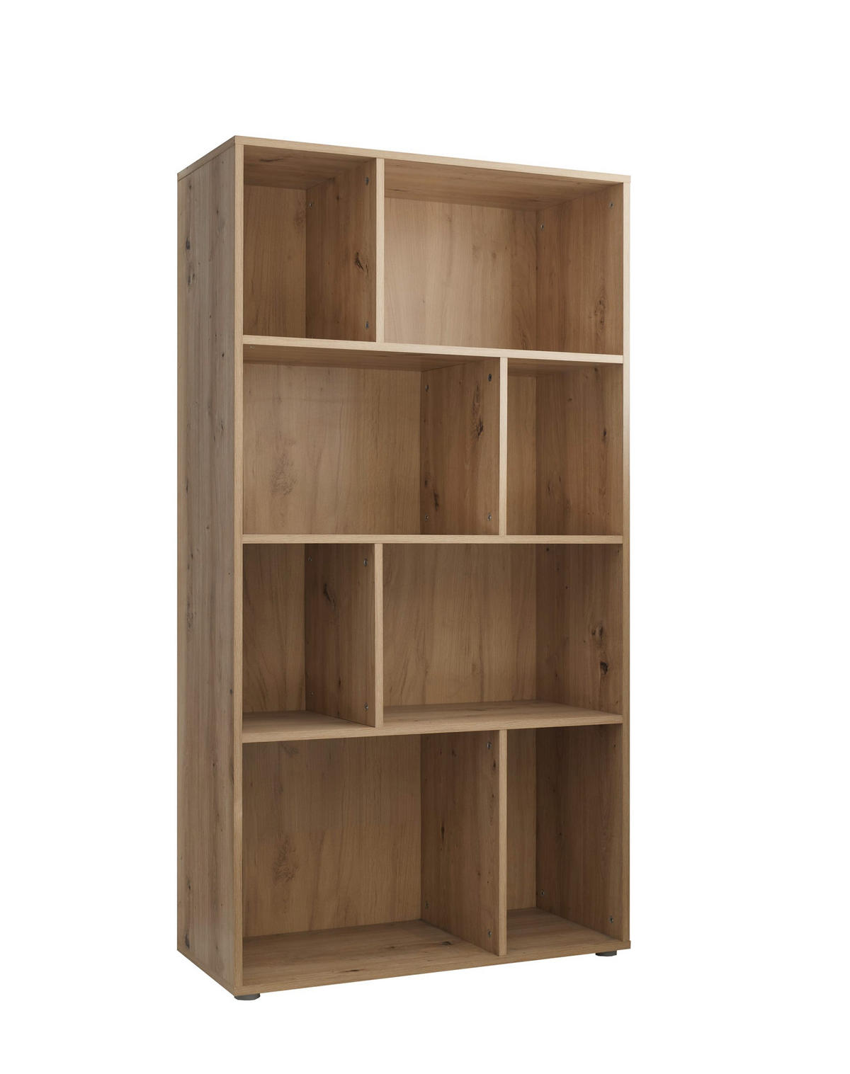JUGENDZIMMER Liam in Artisan Eiche und Graphit 4 teilig - Braun, Holzwerkstoff (120/200/80cm)