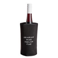 KÜHLMANSCHETTE Cold Bar - Schwarz, Kunststoff (21/1cm) - Butlers