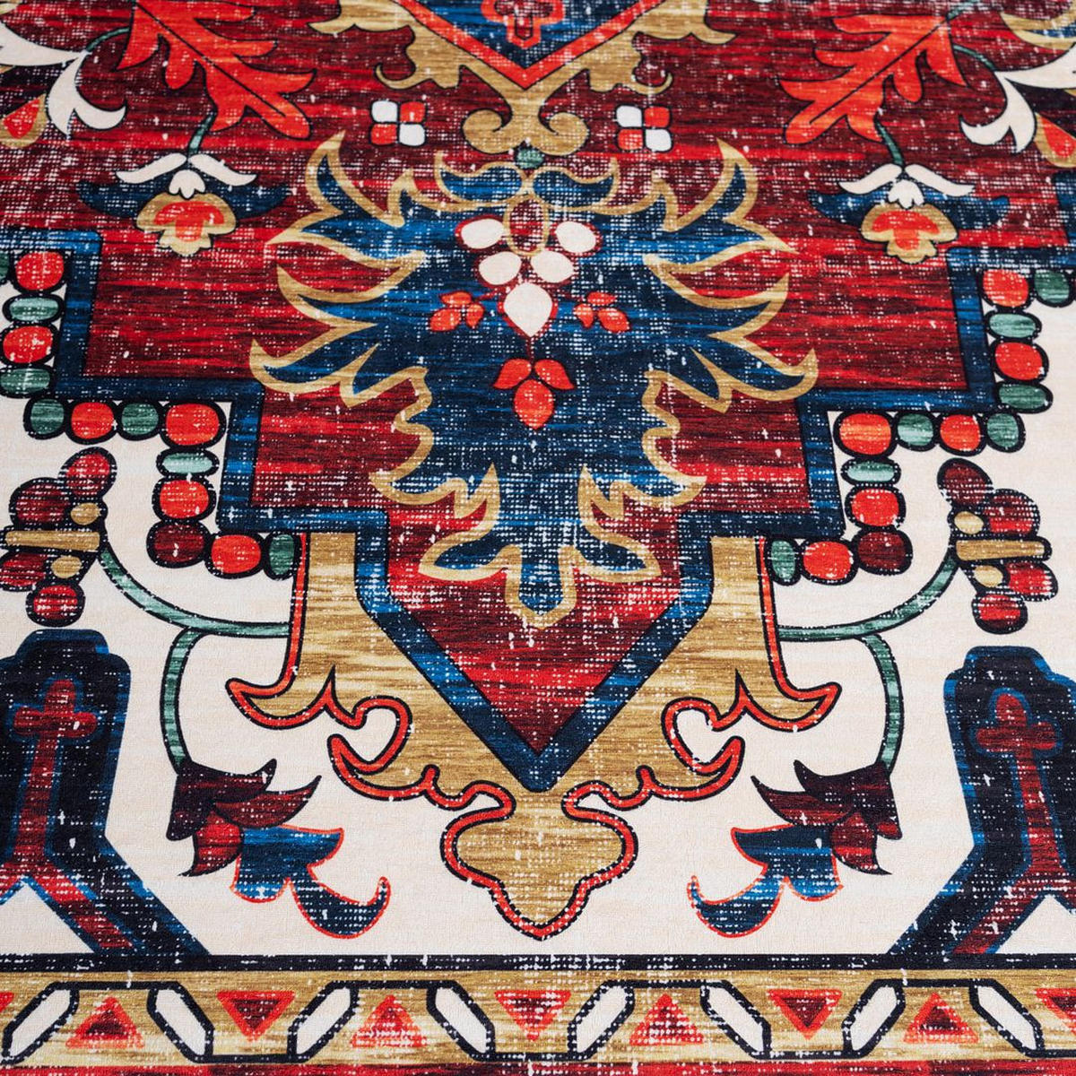 TEPPICH WASCHBAR Verona Pippa Beige - Beige, Textil (191/279cm) - Kukoon Rugs