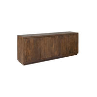 SIDEBOARD Leuven Mangoholz 200 cm / 45 cm Braun - Braun, Holz (200/80/45cm) - Villa Möbel