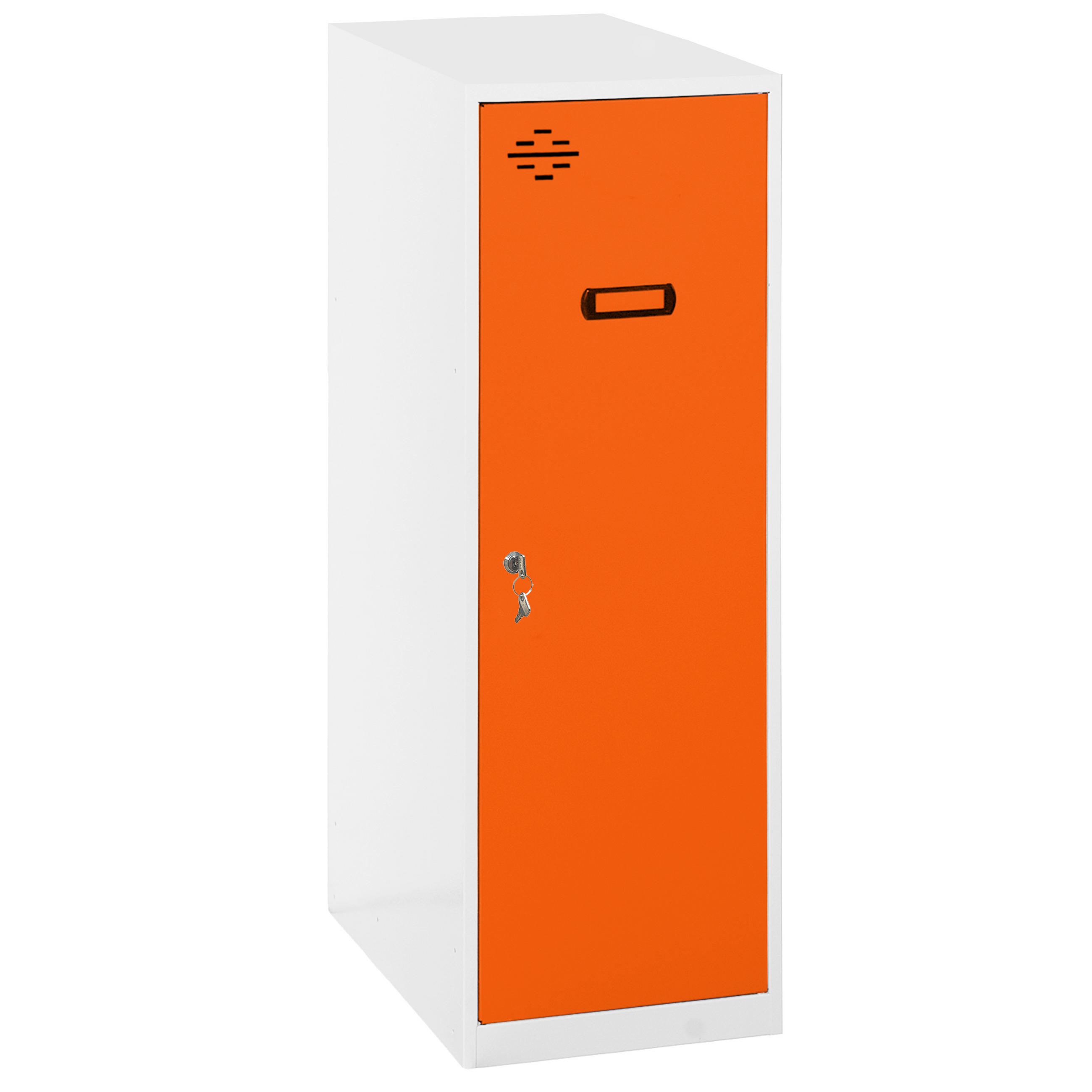 Proregal Schliessfachwürfel Orange 30x91.5x50 cm