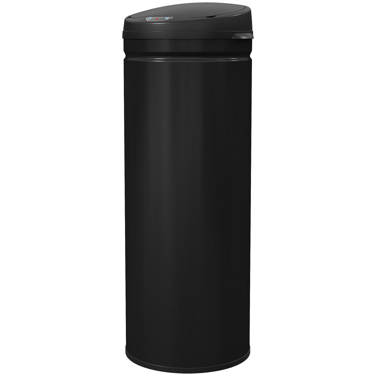 MÜLLEIMER DE-08904 50 L, berührungsfrei mit Soft-Close Schwarz - Schwarz, Metall (30.5/85/30.5cm) - ComfortXL