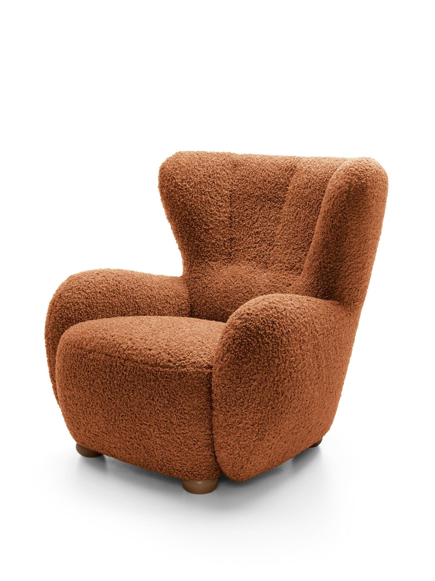 SESSEL CIRO Orange 88x100x91 cm - Orange, Textil (88/91/100cm) - FURNLUX