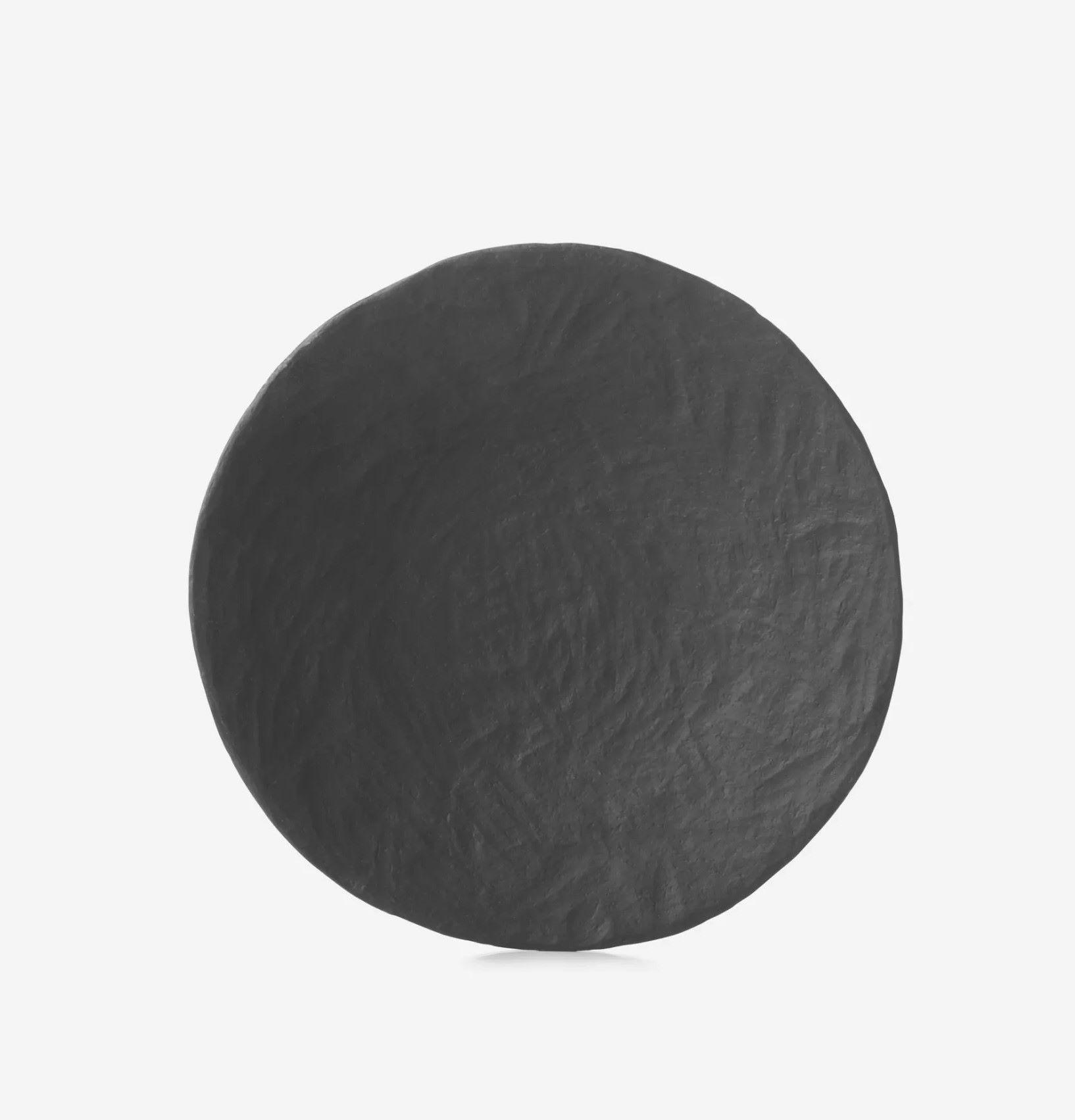 COUPTELLER YLI 22 CM Matt schiefer style - Schieferfarben, Keramik (22cm) - Revol Porcelaine France