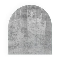 GLASPLATTE für Kamin 80x70 cm - Grau, Glas (80/70/0.4cm) - TULUP