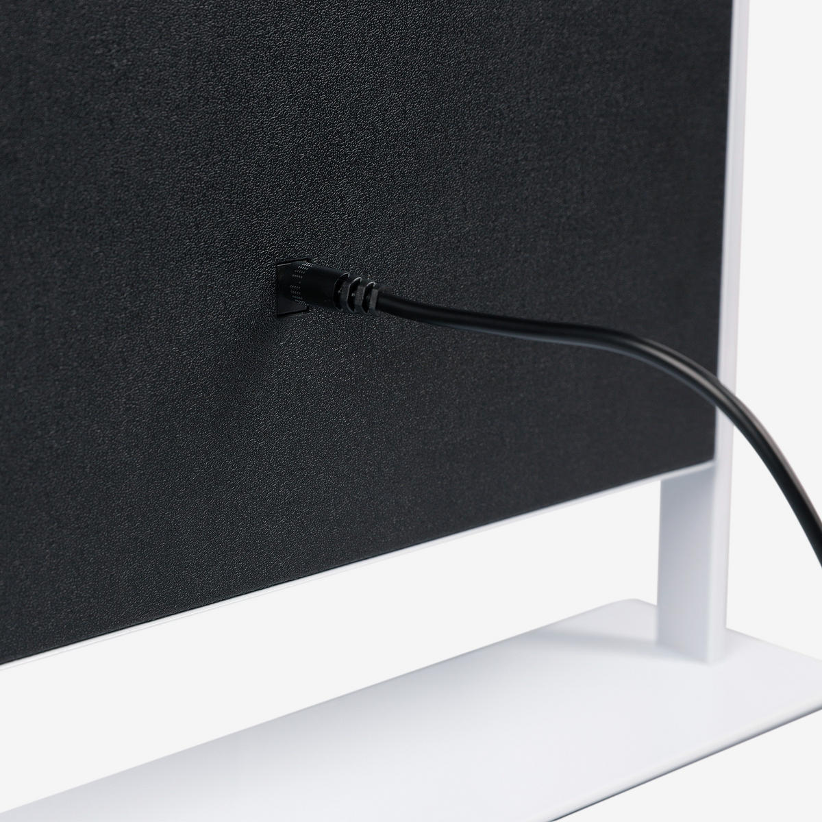 SCHMINKSPIEGEL mit LED-Beleuchtung weiß 30/41cm - Weiß, Metall (30/41/3cm) - VANITII