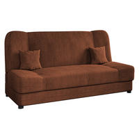 SCHLAFSOFA Jonas Cord - Braun, Holz/Textil (195/86/87cm) - MIRJAN24
