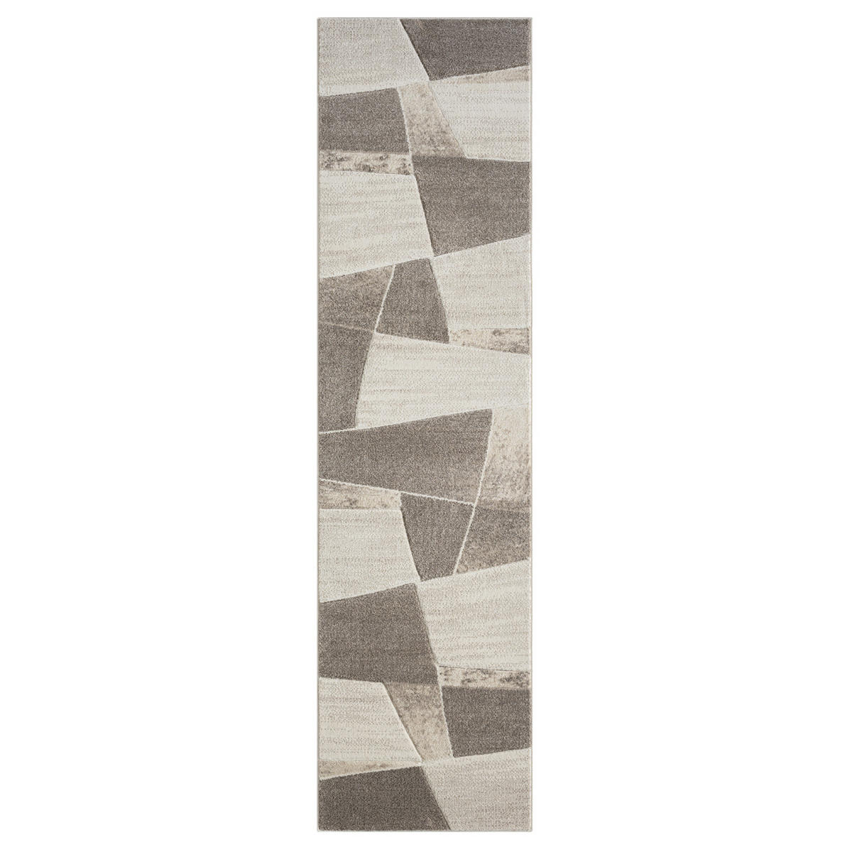 KURZFLOR-TEPPICH Bonito 9053 Braun 80x300 cm - Braun, Textil (80/300cm) - carpet city