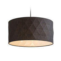 LEUCHTE JAKARANDA 40 Schwarz 28 W - Schwarz, Metall (40/40/185cm) - Rendl