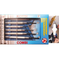 FEINMECHANIKER-SCHRAUBENDREHER-SATZ | 6-TLG. - Multicolor, Kunststoff/Metall (1/1cm) - BGS technic