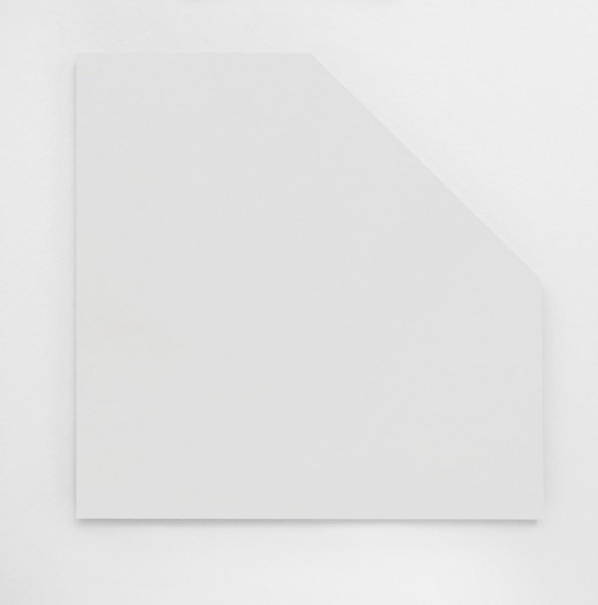 ECKPLATTE Tiger 22x65x65 cm Weiß - Weiß, Holz (65/65/22cm) - PROREGAL