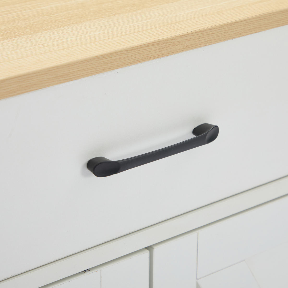 SIDEBOARD 160/37/75 cm Weiß aus MDF mit 3 Schubladen und 4 Türen - Weiß, Holzwerkstoff (37/75/160cm) - OKMYHOME
