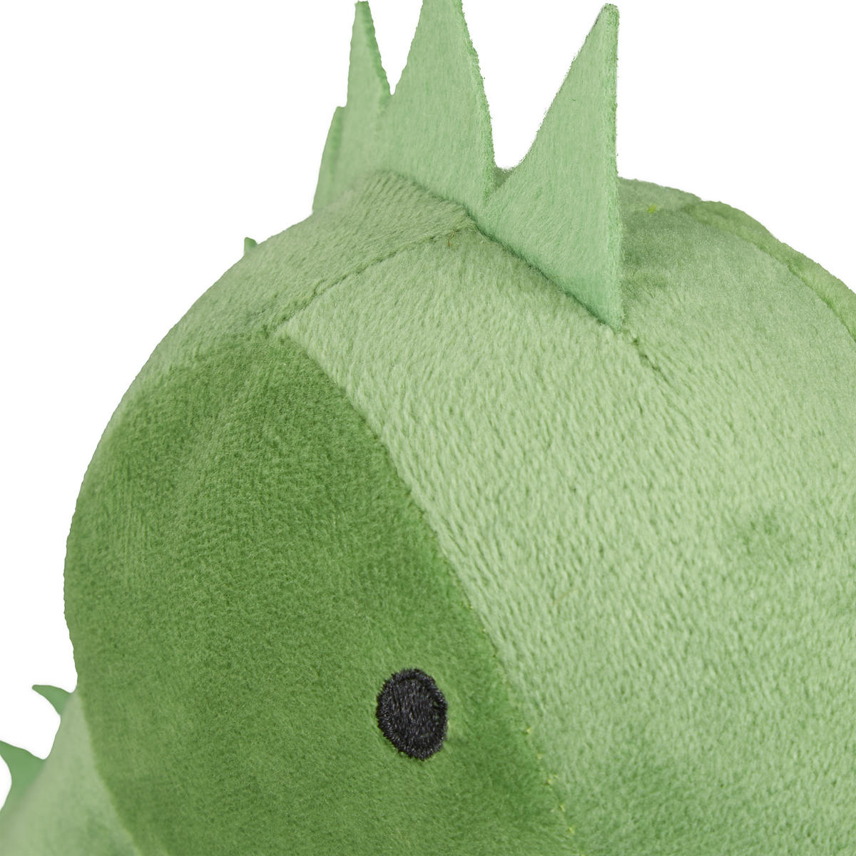 DÖRRSTOPP Grön dinosaurie 24x16x24 cm - Grön, Textil/Naturmaterial (16/24cm) - Relaxdays