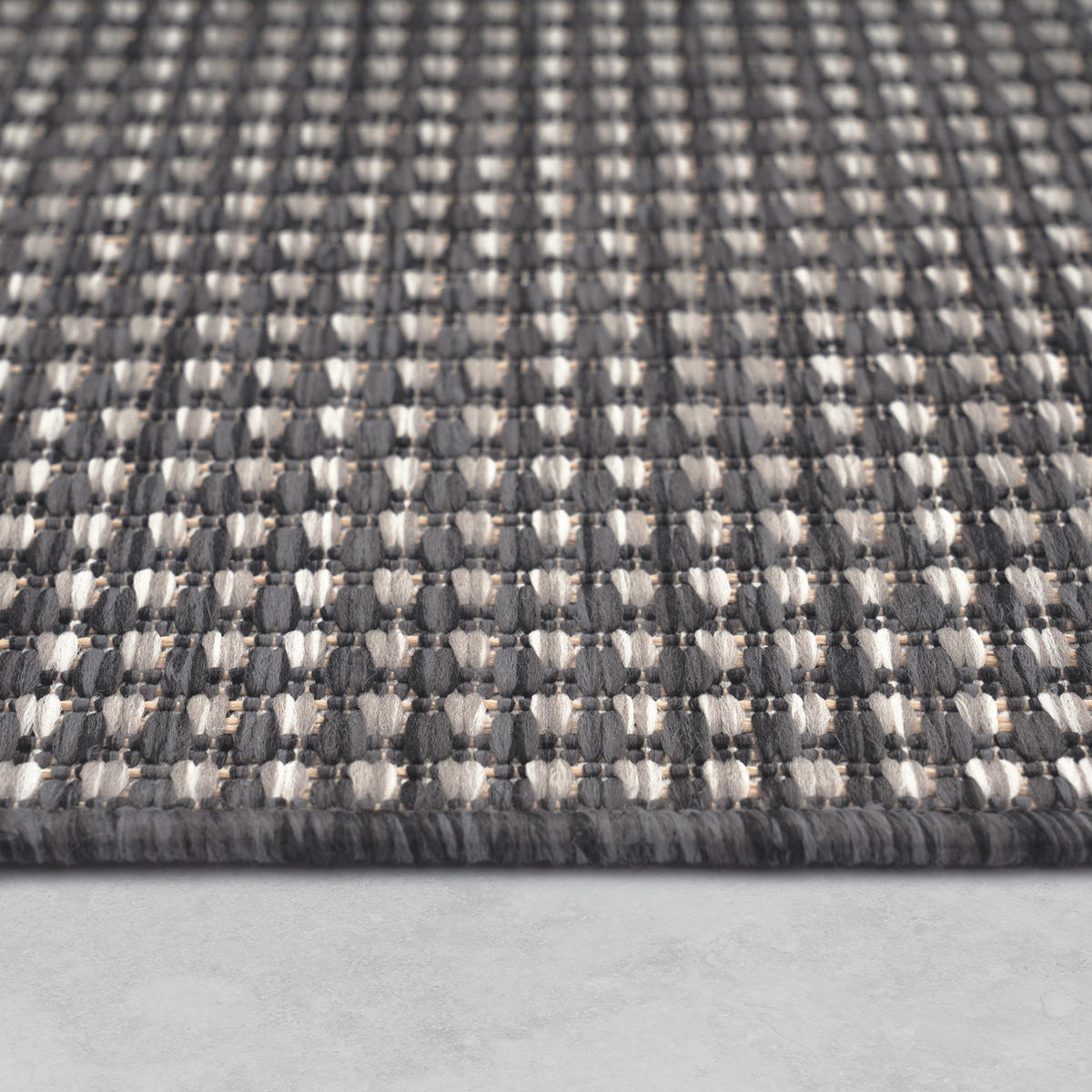 OUTDOORTEPPICH 200/280 cm Napoli 777 - Anthrazit, Textil (200/280cm) - Paco Home