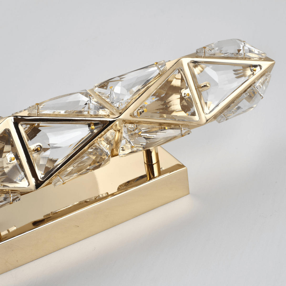 WANDLEUCHTE Dalina, Roségold, 40cm - Roségold, Glas (6.4/40/12cm) - KOSILUM