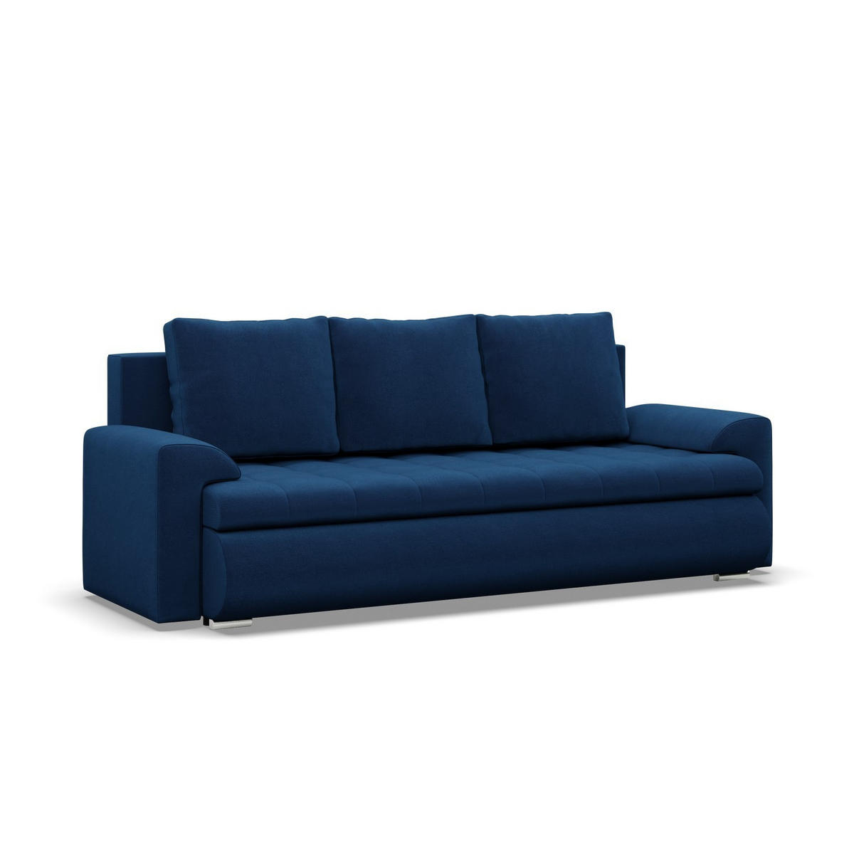 SOFA 3-SITZER MIT SCHLAFFUNKTION FORESTA, Grün - Grün, Textil (222/92/96cm)