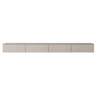 TV-LOWBOARD Bemmi hängend Kaschmirgrau 300/30/30 cm - Kaschmir, Holzwerkstoff (300/28.4/31.8cm) - Selsey