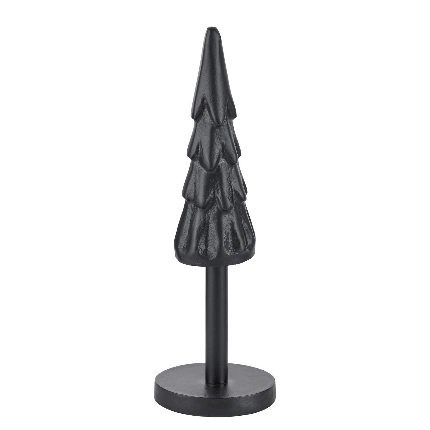 DEKO-TANNE Black Forest - Schwarz, Metall (8/25/8cm) - Butlers
