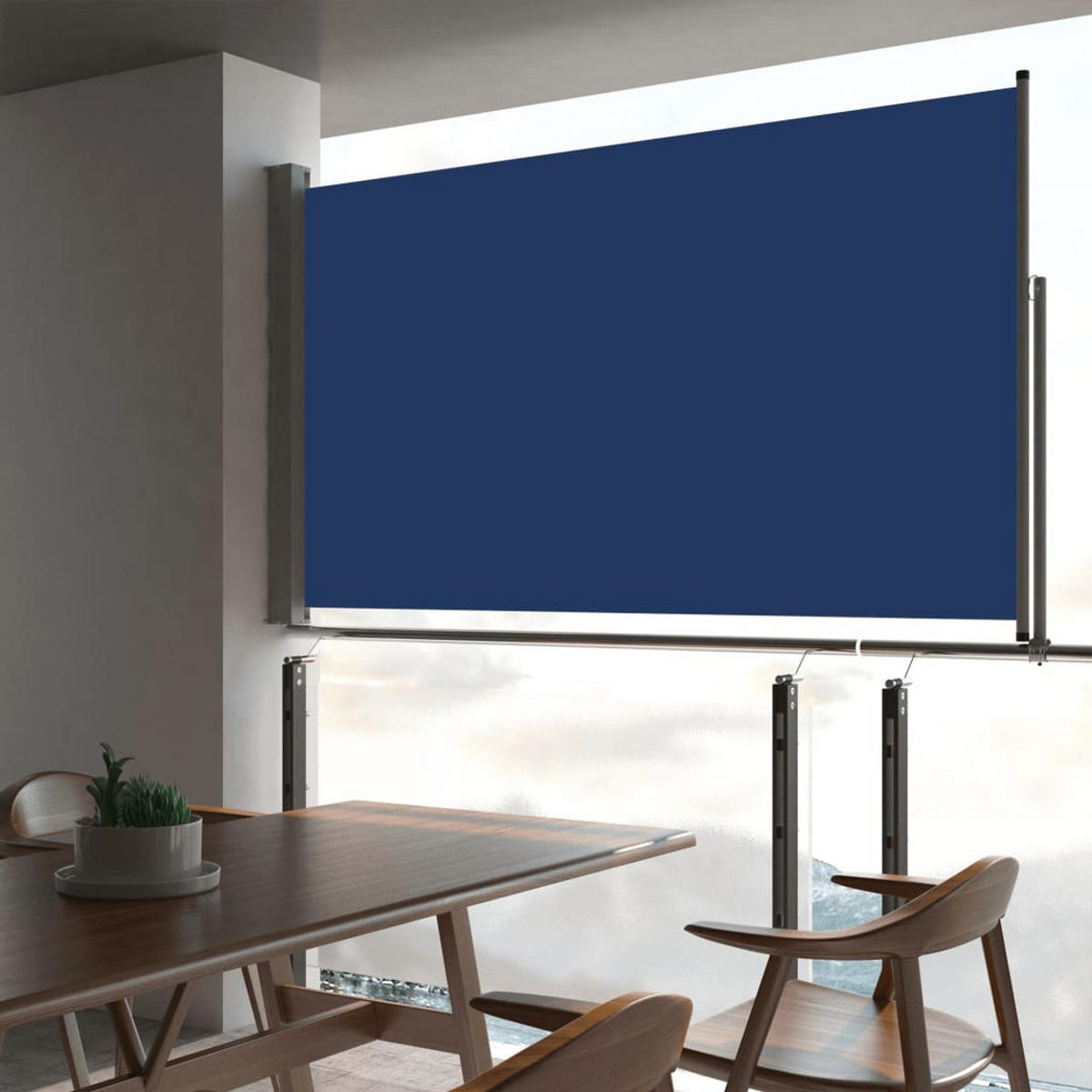 DELETE - Blau, Textil (300/140cm) - vidaXL