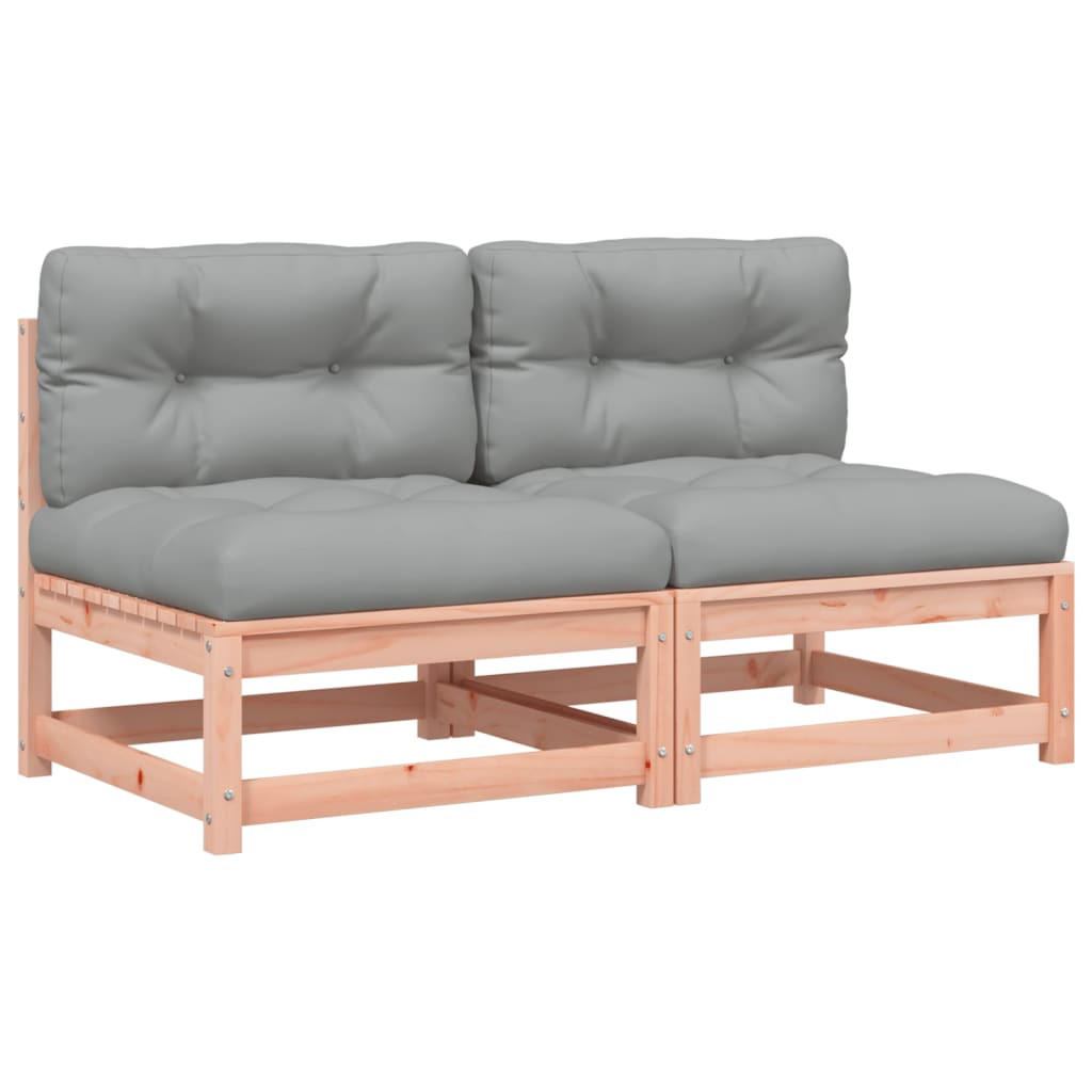 GARTENSOFA ZYVAU 70/67/70 cm （2-SITZER） - Braun, Holz (70/67/70cm) - ZMH