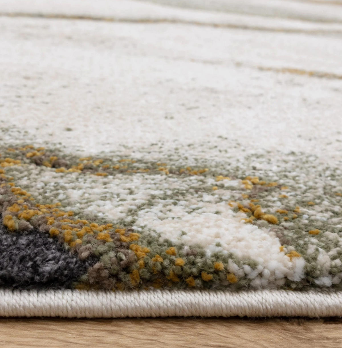 TEPPICH Flachgewebe HAVEN Grün 160 x 230 cm - Grün, Textil (160/230cm) - Novatrend