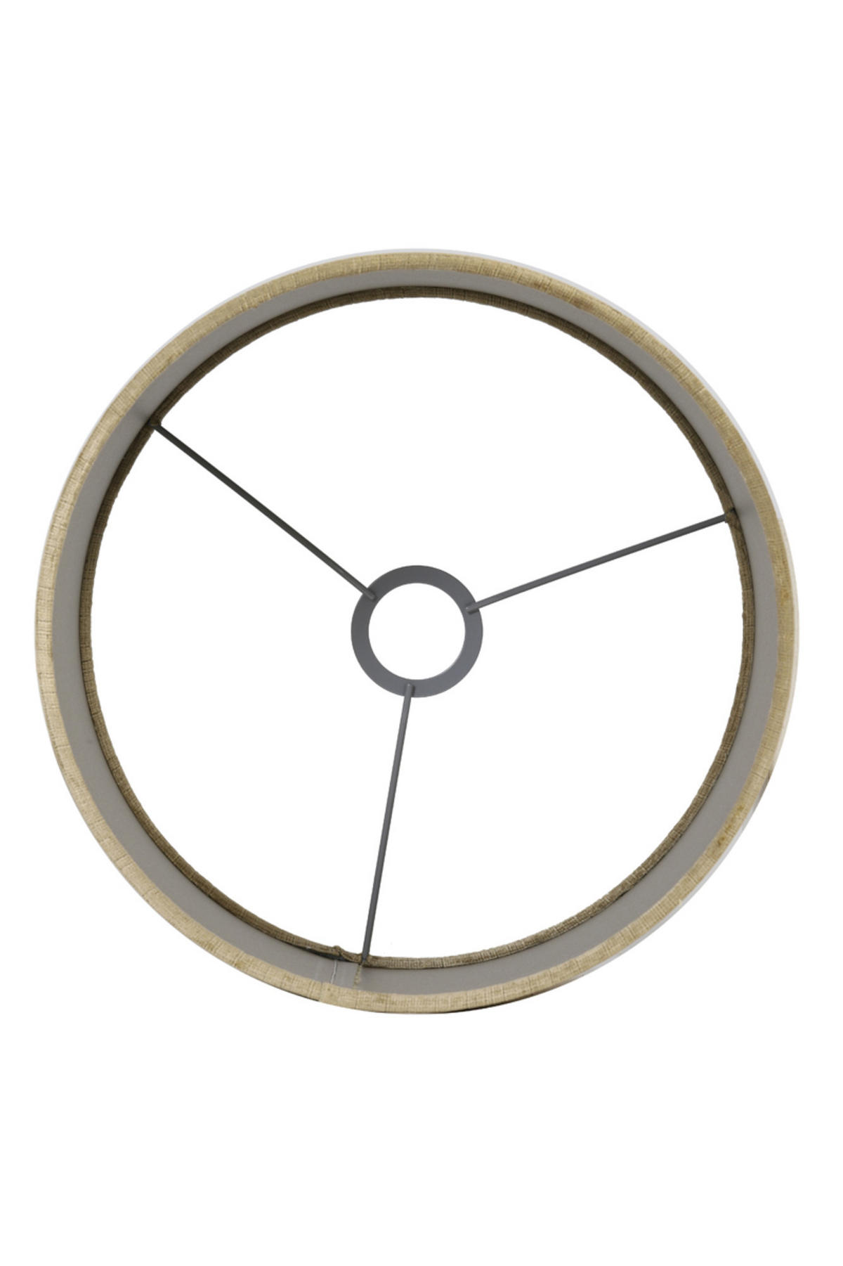 LAMPENSCHIRM Edelstein Bronze Ø50/38 cm - Bronzefarben, Textil (50/50/38cm) - Light & Living