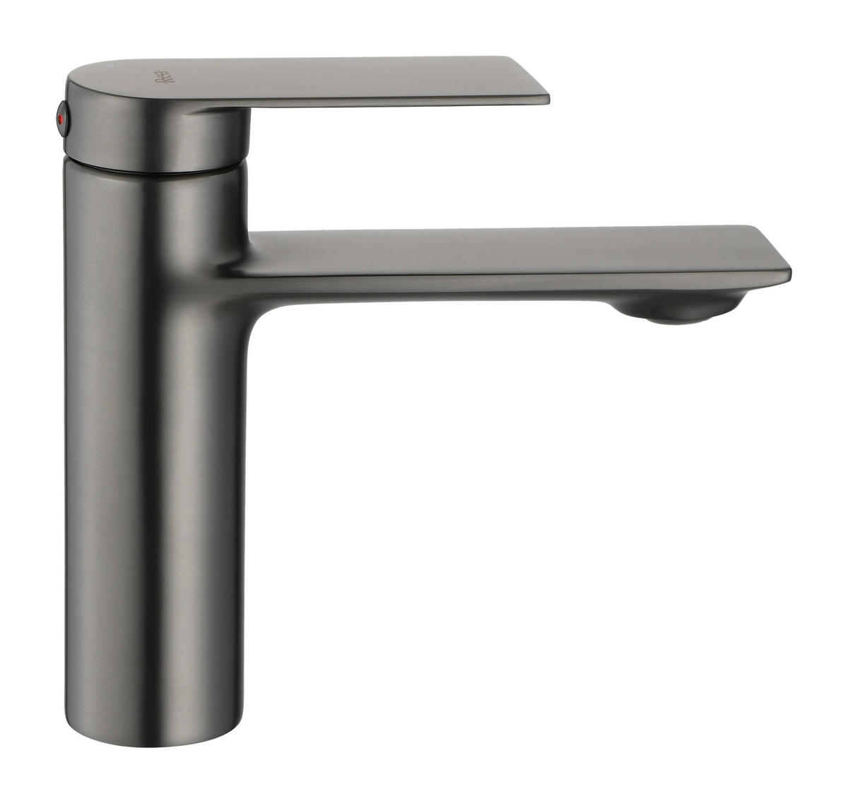 WASCHBECKENARMATUR Rea Storm Titanium Low - Titanfarben, Metall (4.2/15/15cm) - REA