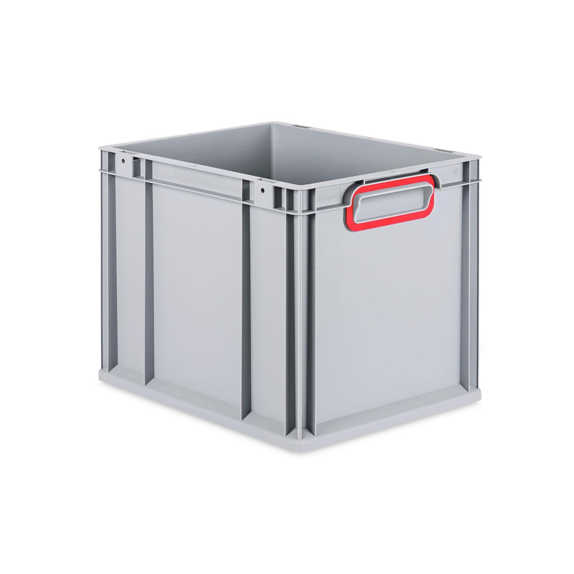 EUROBOX Nextgen Color 32x30x40cm 30 Liter Griffe Rot Geschlossen - Rot, Kunststoff (30/32/40cm) - PROREGAL