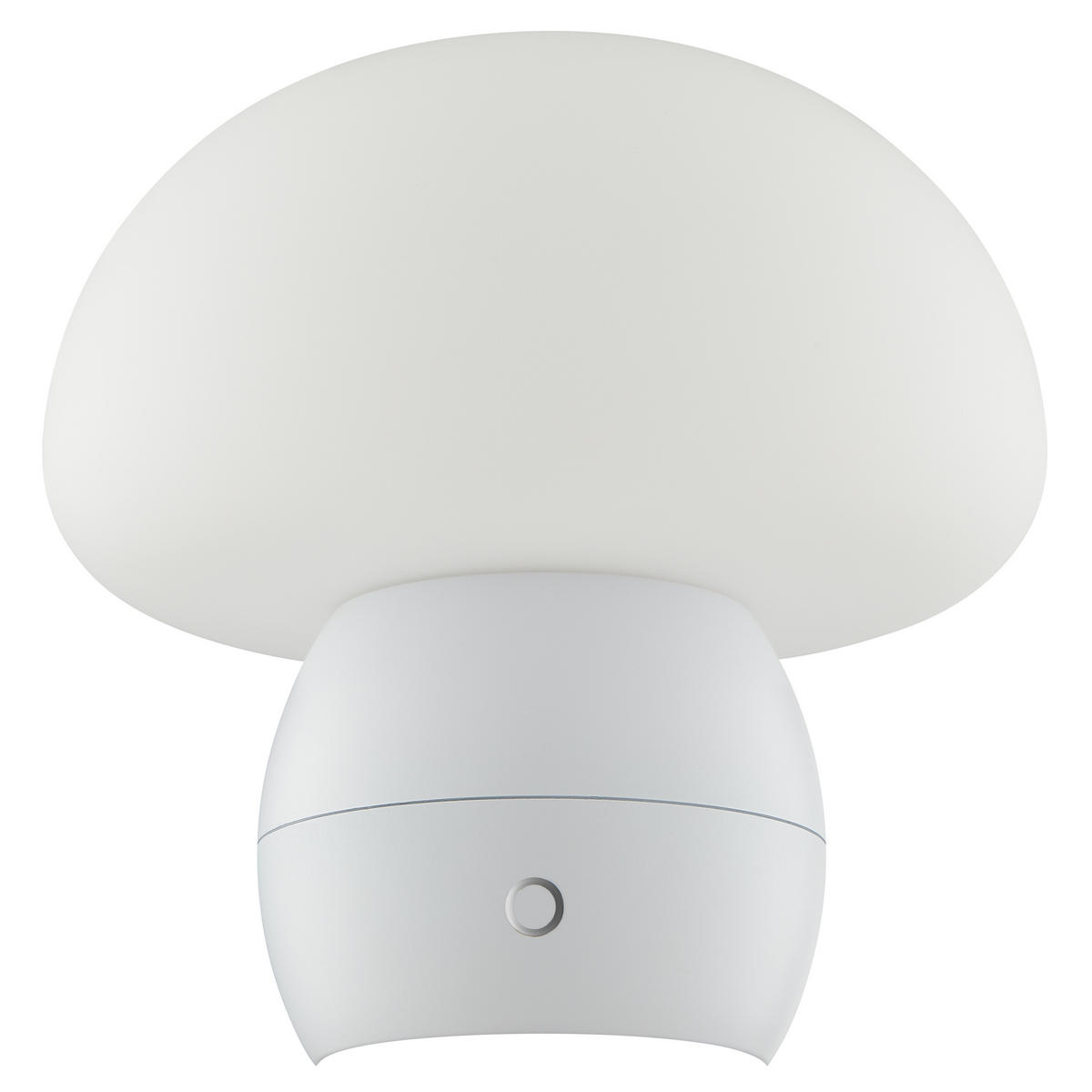 TISCHLEUCHTE Dupos Weiß 22/22/22,2 cm - Weiß, Kunststoff (22/22/22.2cm) - Brilliant