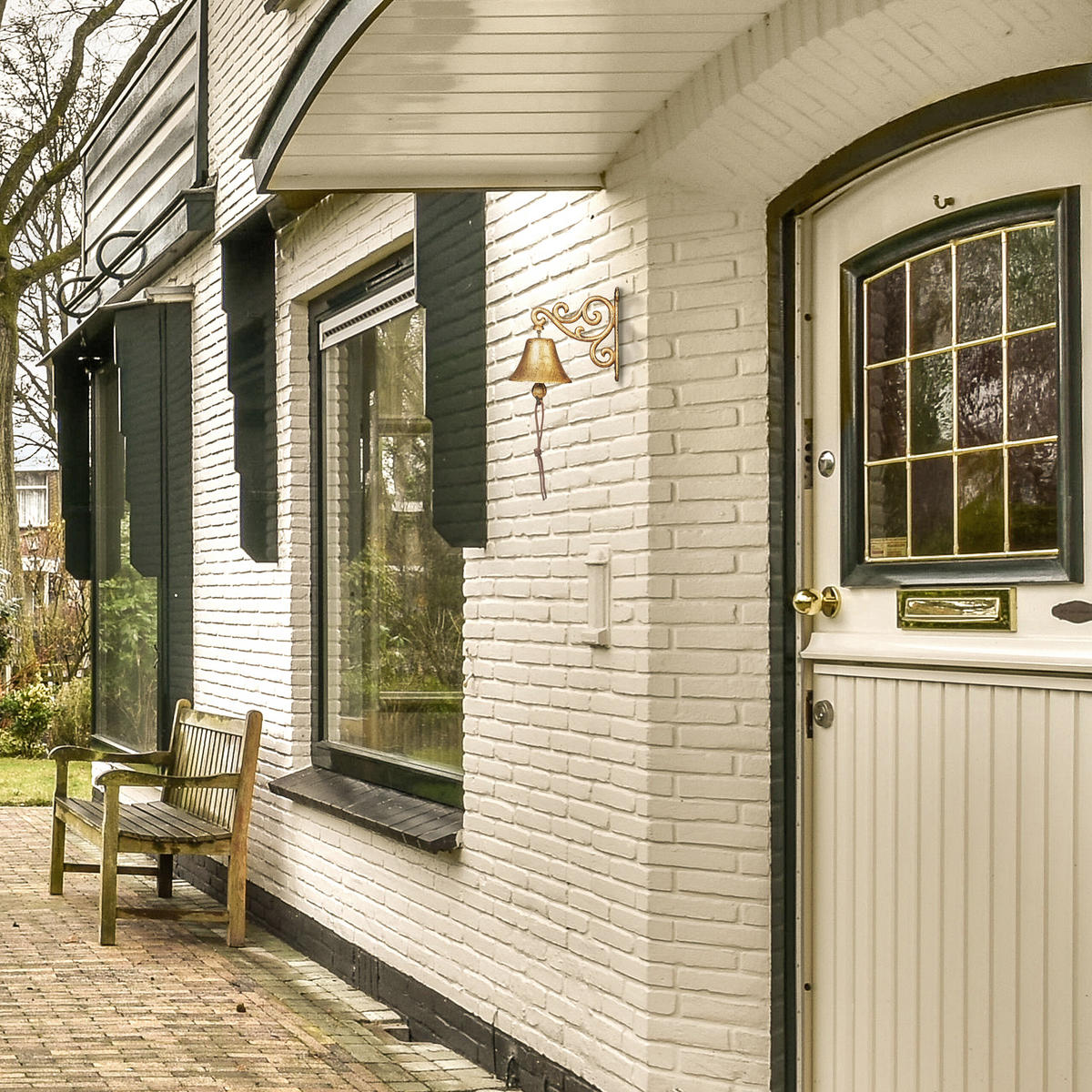 TÜRGLOCKE - Goldfarben, Metall (10/15.5/17.5cm) - Relaxdays