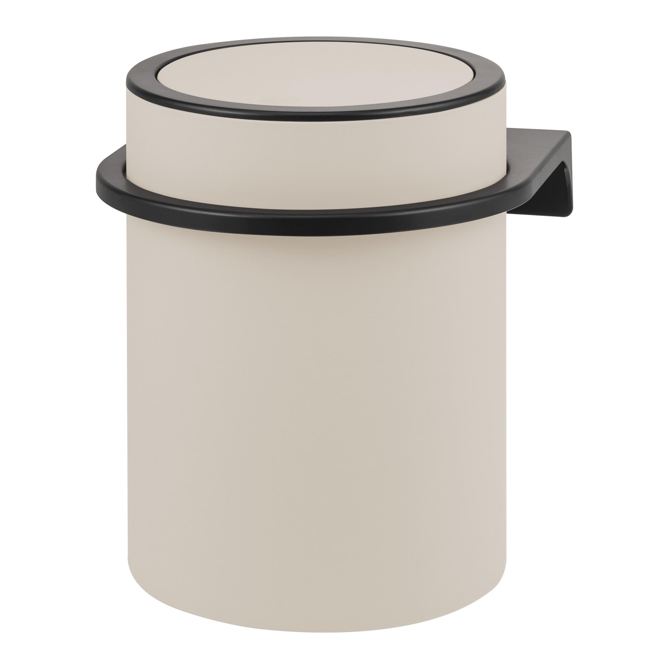 KOSMETIKEIMER SAVONA Softtouch, 5,5 Liter, beige - Beige, Kunststoff (22/24.5/22.5cm) - bremermann