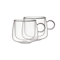 CAPPUCCINO-GLÄSER Artesano Hot & Cold transparent 250 ml 2er Set - Transparent, Glas (0.25L) - Villeroy & Boch