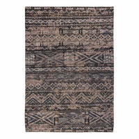 TEPPICH Flachgewebe BLACK FEZ Grau 240x340 cm - Grau, Textil (240/340cm) - Novatrend