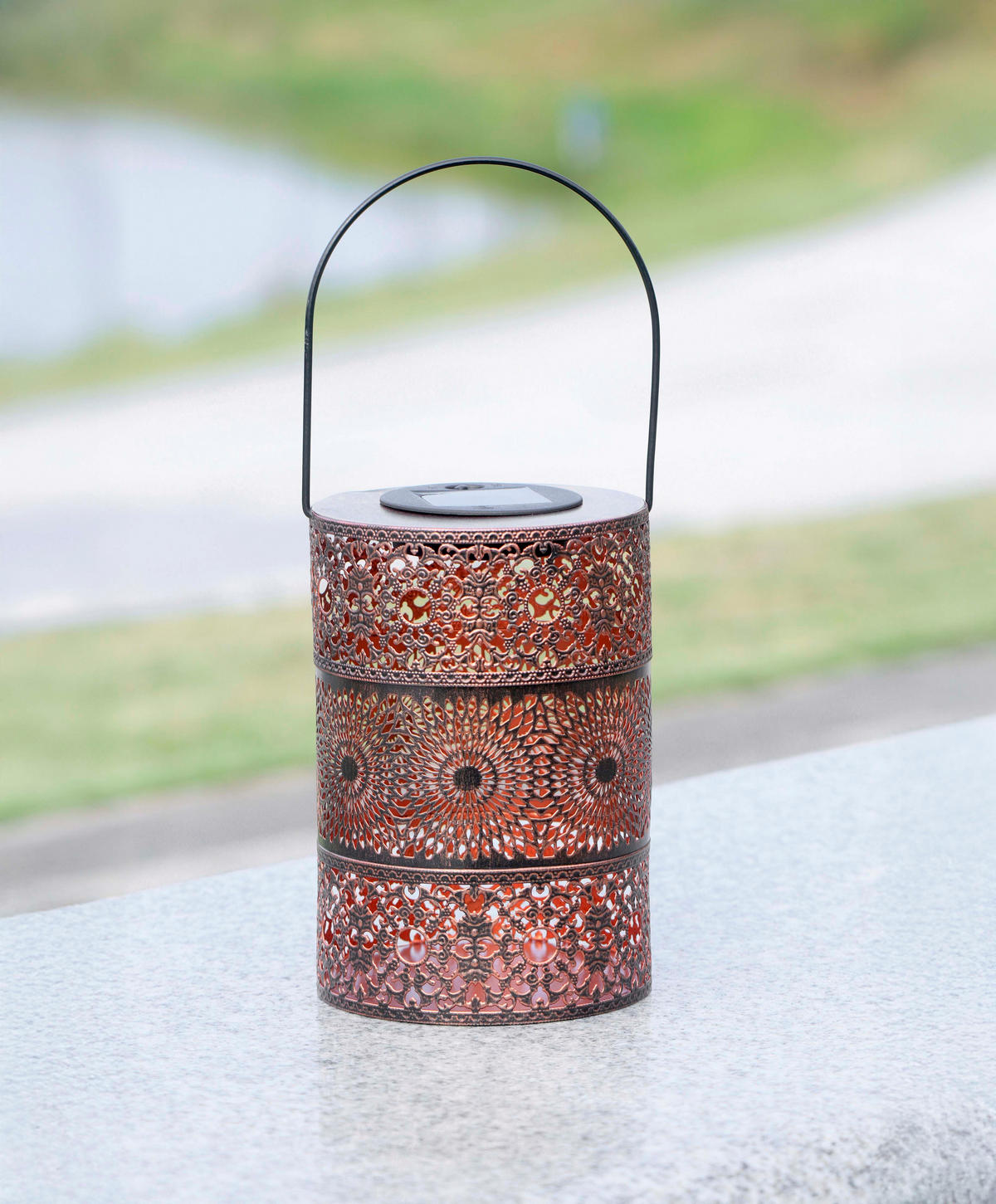 SOLARLAMPEN Orientalisch - stilvolles Set mit hängenden und steckbaren Varianten für stimmungsvolle Abende im Garten - Weiß, Kunststoff (14/14/35.5cm) - Northpoint