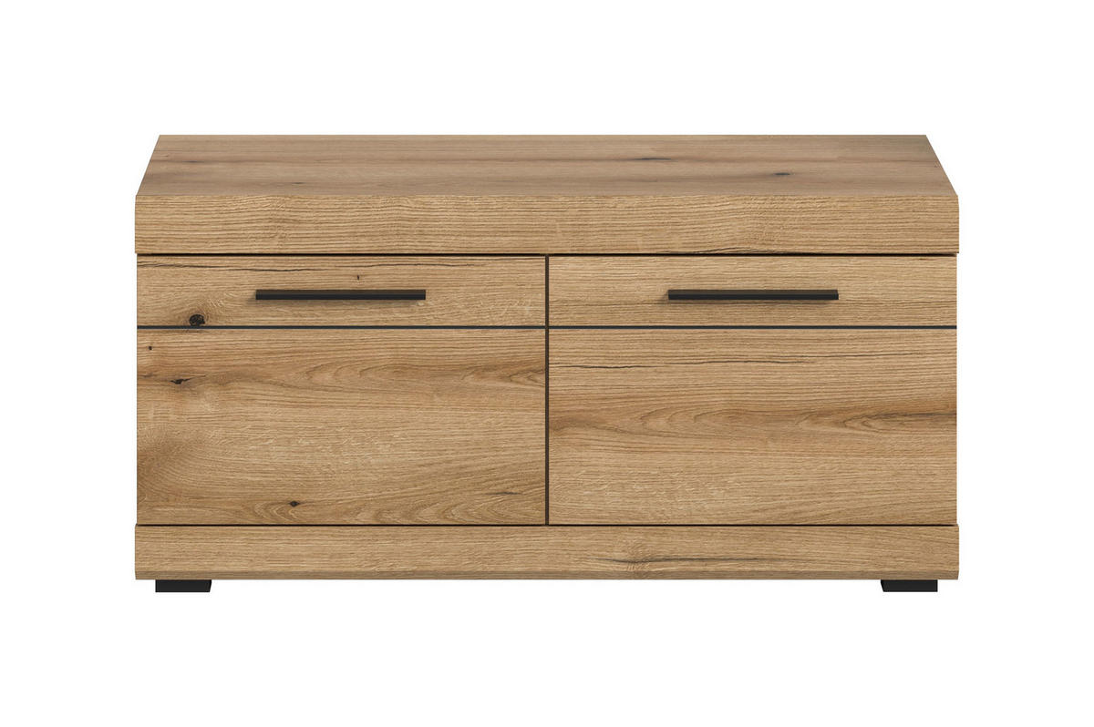 SITZBANK Vento (B/H/T: ca. 90/44/40 cm) in Evoke Oak Nachbildung/Evoke Oak Nachbildung - Eichefarben, Holzwerkstoff (90/44/40cm)