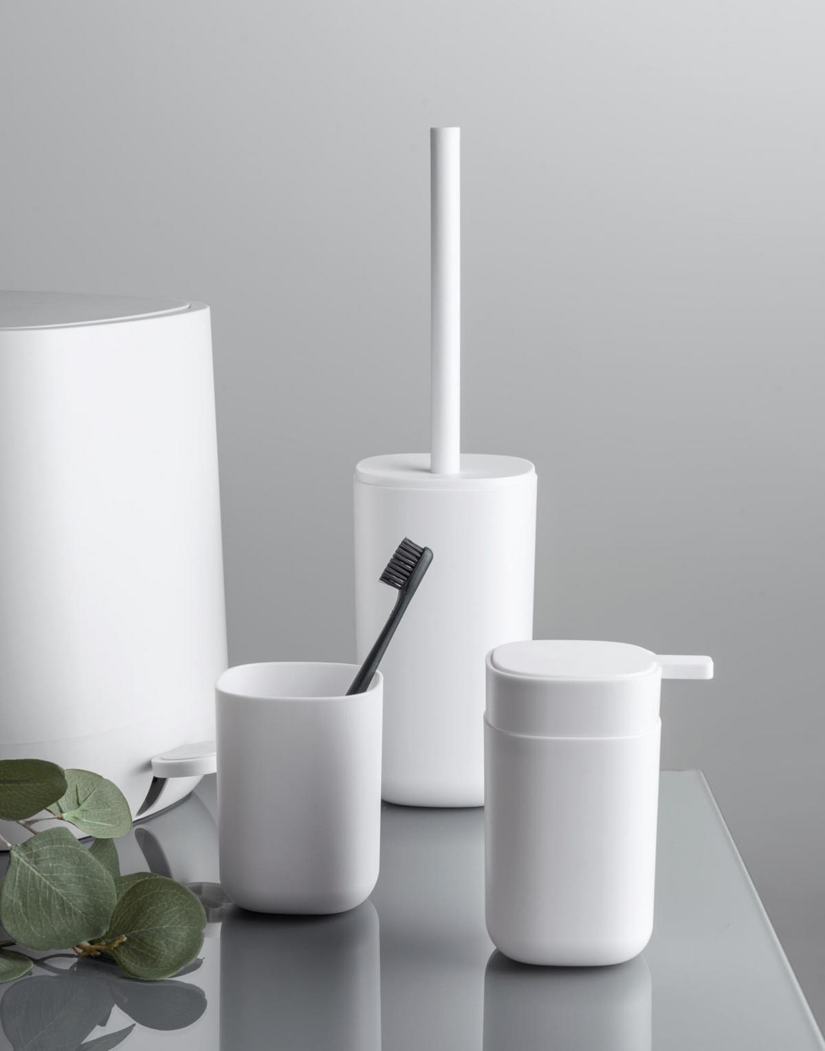 SEIFENSPENDER Davos 7,8/9,8/13 cm - Weiß, Kunststoff (9.8/13/7.8cm) - Wenko