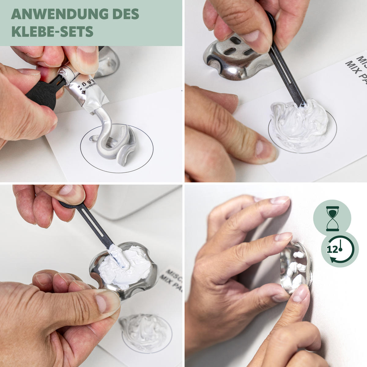 HANDTUCHSTANGE LUCENTE, Edelstahl, verchromt - Chromfarben, Metall (5.8/8.5/50cm) - bremermann