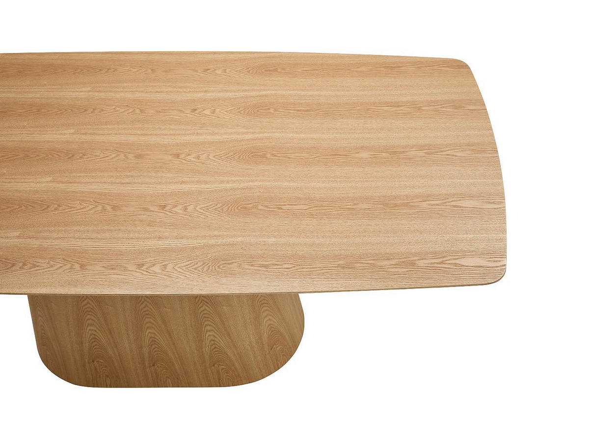 ESSTISCH - 8 Personen - holz - naturfarben hell Nirasaki - Naturfarben, Holz (100/200/76cm) - Vente-Unique