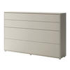 SCHRANKBETT Bed-Concept BC-05 120x200 - Kaschmir/Grau, Holz/Holzwerkstoff (120/200cm) - MIRJAN24
