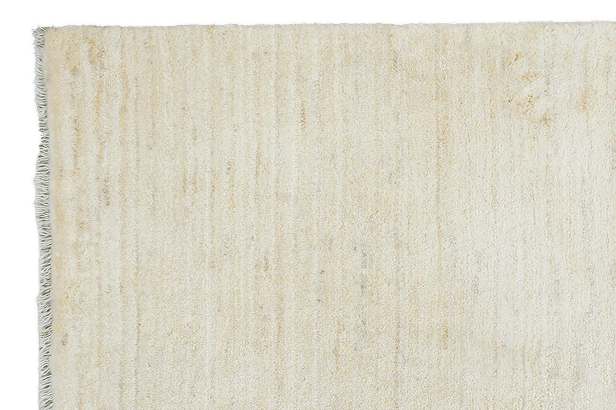 TEPPICH Gabbeh Beige 202/80 cm Schurwolle - Beige, Textil (80/202cm) - Looma