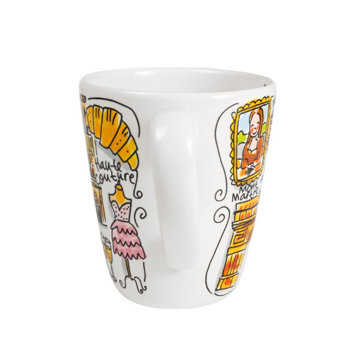 BECHER Blond City Icon Paris in Bunt - 350 ml - Multicolor, Keramik (0.35L) - Blond Amsterdam