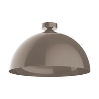 DECKENLEUCHTE - Graubraun, Metall (40/40/20cm) - Lumicom