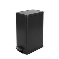 MÜLLEIMER STM15 15L Schwarz - Schwarz, Metall (20/45/36cm) - SVITA