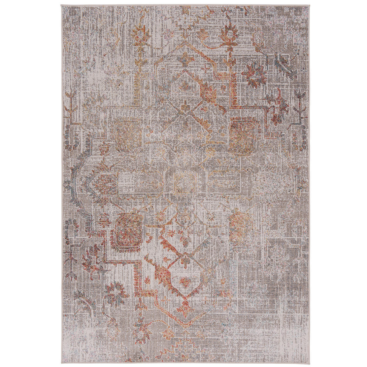 INDOOR OUTDOOR TEPPICH LAGOS VINTAGE - Grau, Textil (200/290cm) - Pergamon