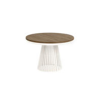 ESSTISCH Cone Bis - Wildeiche/Kaschmir, Holzwerkstoff/Metall (120/120/76cm) - Meblini