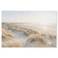 KOBERCE - Duny - Pláž - Béžová - 200x140 cm - piesková, textil/plast (200/0.4cm) - OnlyWow