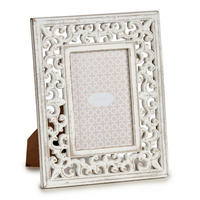 BILDERAHMEN Lira 19,6/11,5/24,5 cm - Weiß, Holz (19.6/24.5/11.5cm) - Giftdecor