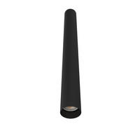 DECKENLEUCHTE Rond - Schwarz, Metall (6/6/60cm) - Lumicom